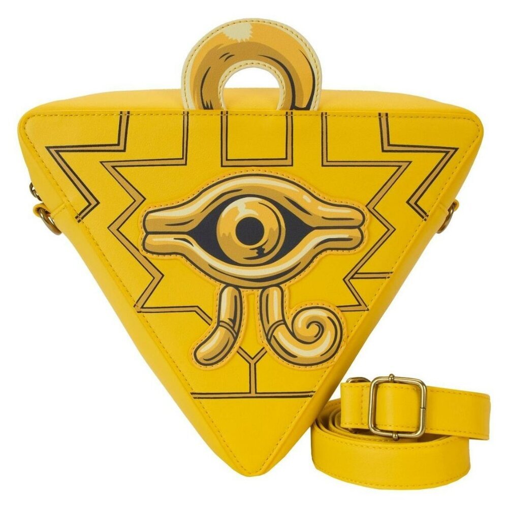Loungefly Yu-Gi-Oh! Millenium Puzzle Figural Crossbody GameStop Exclusive NWT​​